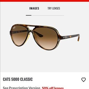 Ray bans cats 5000 sunglasses